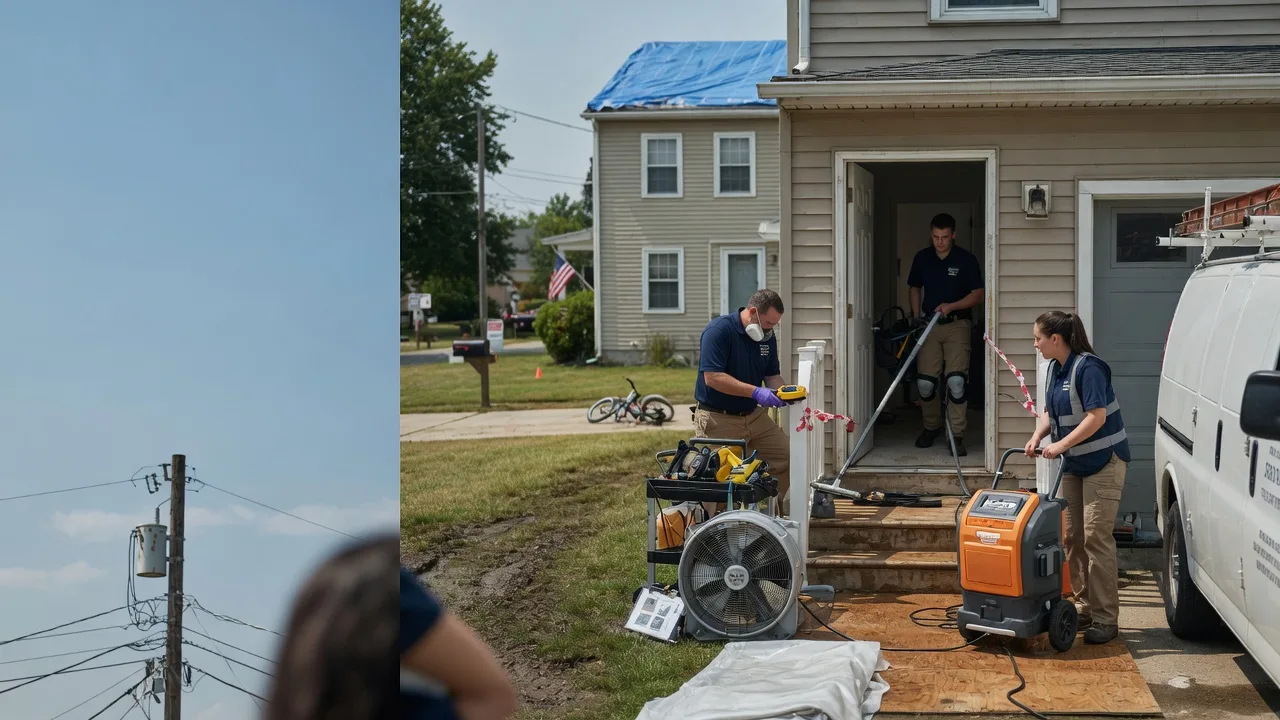 Water Damage Repair in Midland, VA near me